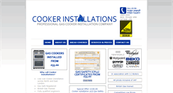 Desktop Screenshot of cookerinstallations.com